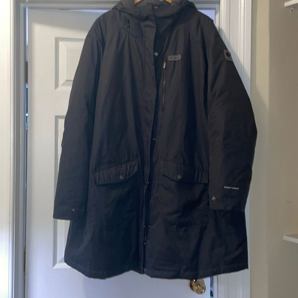 Columbia Suttle Mountain Hooded Parka winter jacket insulated coat women size 3X - Picture 3 of 16